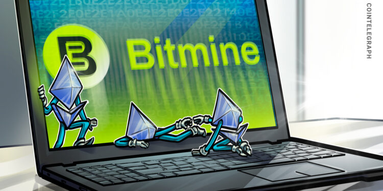Bitmine Buys 111K ETH as Tom Lee Predicts Supercycle