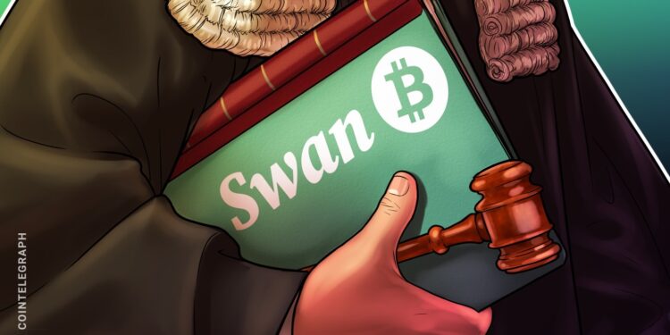 Swan Bitcoin Faces Nearly $1B Lawsuit Over Prime Trust Transfers