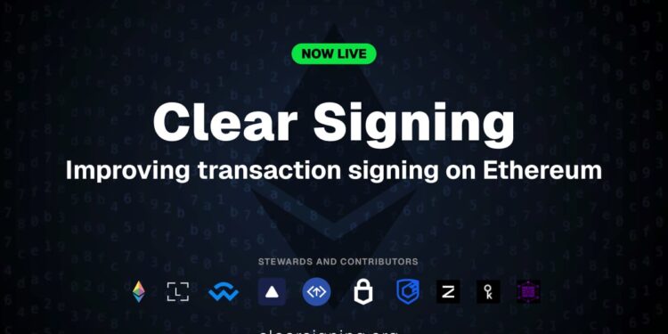 Clear Signing: Making Transaction Approvals Safer on Ethereum