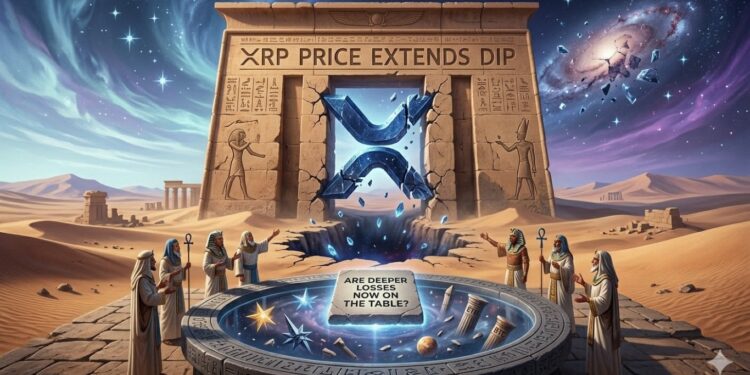 XRP Price Loses Ground As Bearish Pressure Quietly Builds