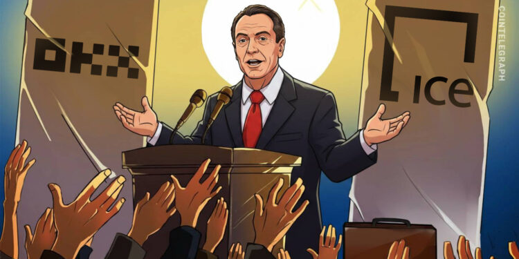 Andrew Cuomo to Lead Joint TradFi-Crypto Venture between OKX and Intercontinental Exchange