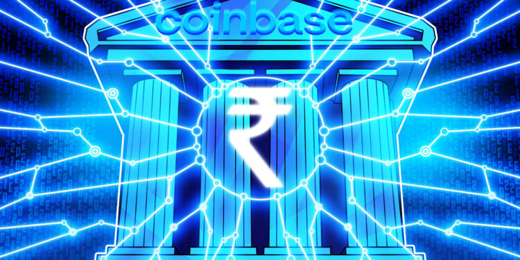 Major Crypto Exchange Coinbase Enables Rupee Bank Rails in India