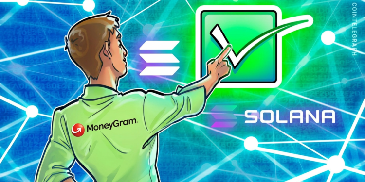 MoneyGram Stakes SOL, Joins Solana as Network Validator