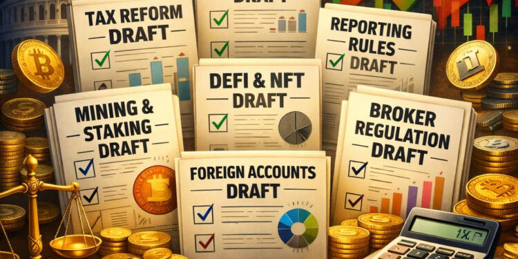 House Committee Unveils 7 Crypto Tax Drafts—A Major Overhaul Of How Digital Assets Are Taxed