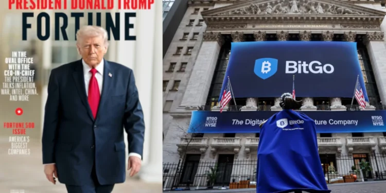 BitGo Joins Fortune 500 With $16.2B Revenue, Marking Milestone For Regulated Bitcoin Infrastructure