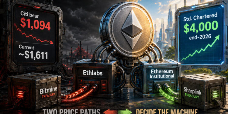 Ethereum is splitting into three power centers and ETH treasury firms are paying for two