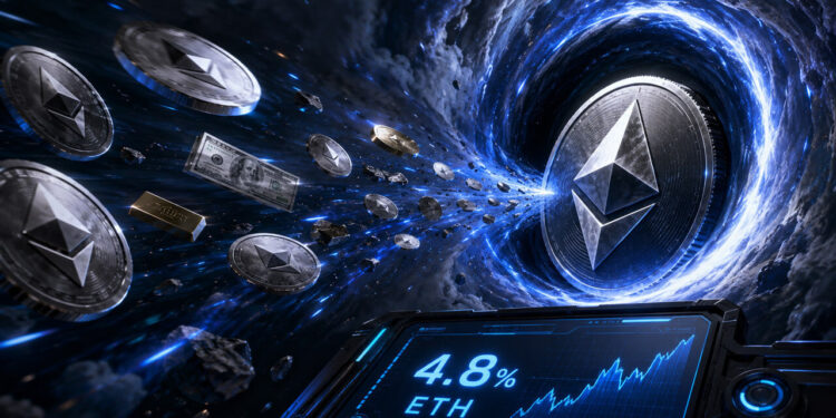Ethereum’s treasury boom now has one company nearing 5% of supply