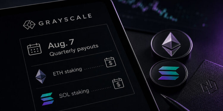 Grayscale is setting up a quarterly cash showdown between Ethereum and Solana staking