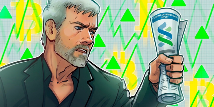Saylor’s Strategy Messaging Not Helping Push Bitcoin Story Says StanChart