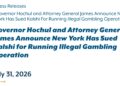 NY Sues Kalshi, Demanding $100K Fine Per Illegal Bet