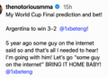 Former UFC Champion Conor McGregor Risks $100K on Viral 3-2 World Cup Prophecy With a $3.6M Payday