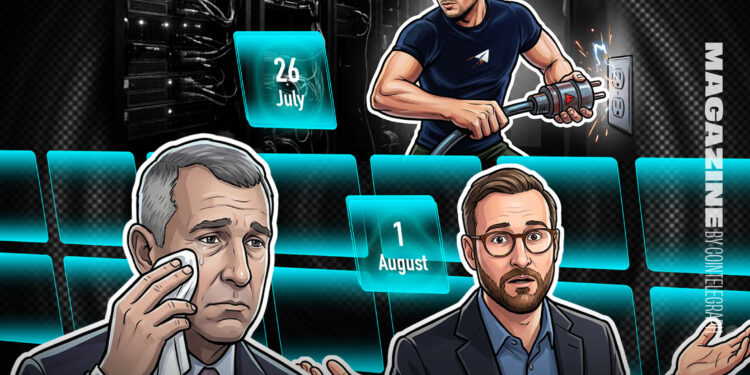 Coldcard Exploit Sparks Bitcoin Flight, ‘Bullish’ Crypto Consolidation: Hodler’s Digest,