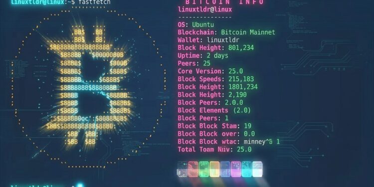 It would be interesting to develop a Linux distribution based on Bitcoin network technology, blockchain, and DeFi platforms