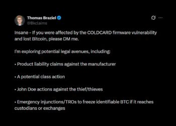 Coinkite Faces Class Action Threat as Bitcoin Wallet Bug Costs Users Over 1,300 BTC