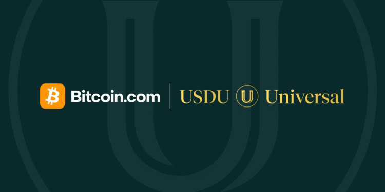 Bitcoin.com Integrates USDU, Bringing the UAE’s First CBUAE-Registered USD Stablecoin to Millions of Wallet Users
