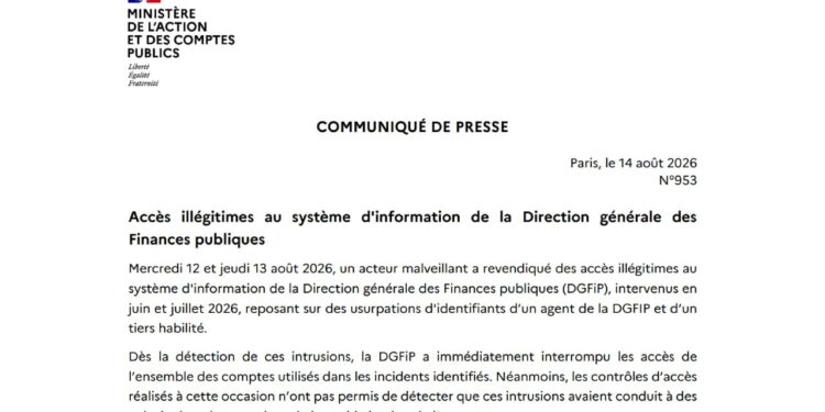 French Tax Agency Admits Data Breach as Hacker Steals 678k Records