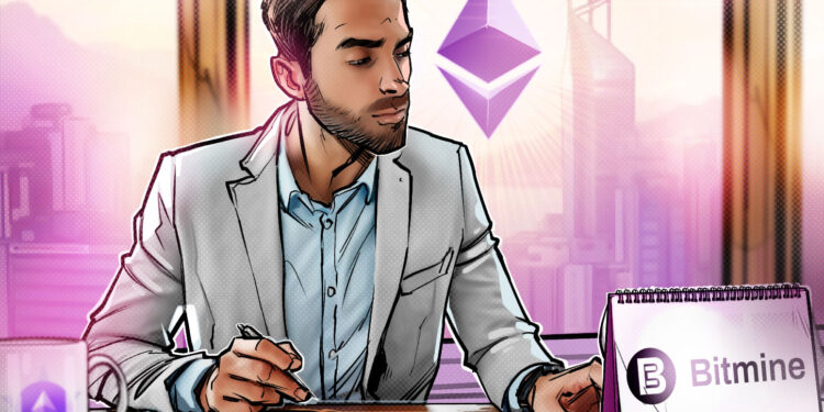 Bitmine Nears 5% of Ethereum Supply With 5.82M ETH