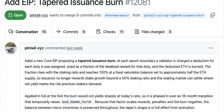 Ethereum Devs Want ETH Staking Rewards to Hit 0% at 50% Staked