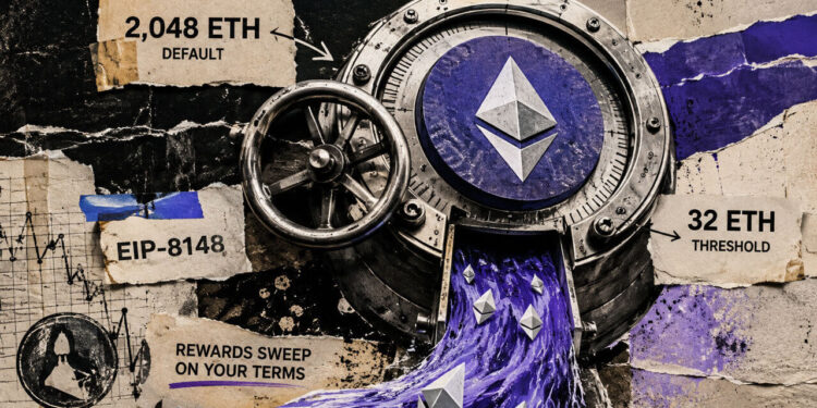Ethereum EIP-8148 draft: custom sweep thresholds