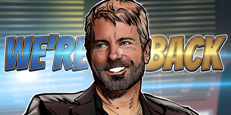 Strategy Bitcoin Buying May Resume After Saylor ‘We’re Back’ Signal