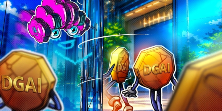 DGrid AI token jumps 93% after launch as decentralized AI network goes live