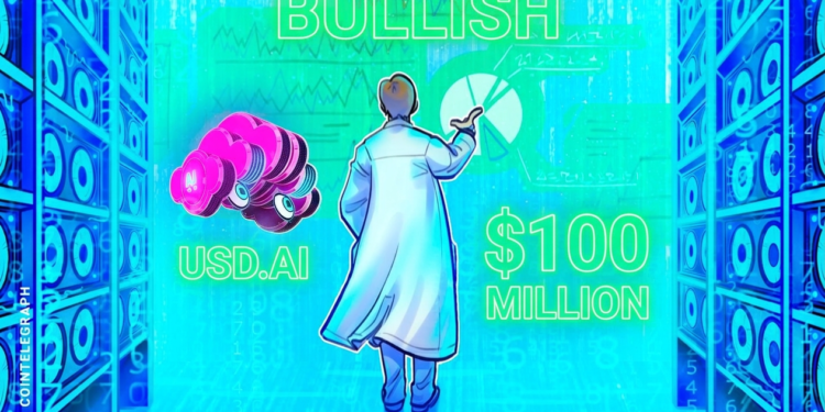 Bullish Backs USD.AI with $100M for AI Infrastructure Loans