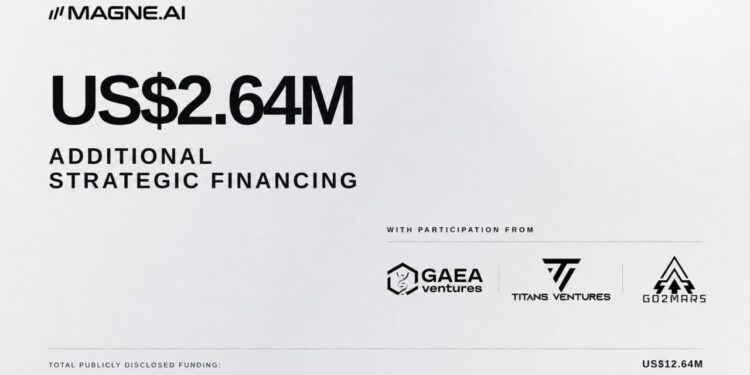 MAGNE.AI Secures $2.64M Strategic Funding for Edge AI, Agentic Payments and On-Chain Infrastructure – Bitcoin News