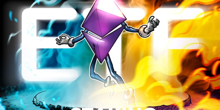 Fidelity files with SEC to add staking to Ethereum ETF