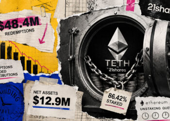 TETH redemptions reached $48.4M as 86.42% of ETH was staked