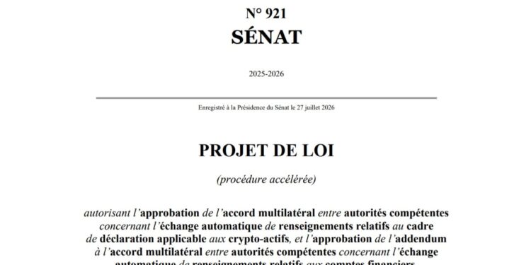 France Pushes Bill to Share Crypto Tax Data With 48 Nations