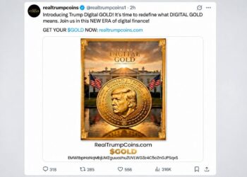 Trump-Linked Account Rugs GOLD Token, Nets $312K Profit