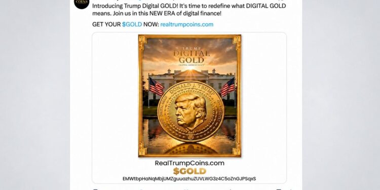 Trump-Linked Account Rugs GOLD Token, Nets $312K Profit