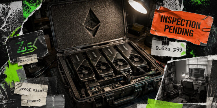 Ethereum’s 12-GPU proving problem just got a 4-GPU answer