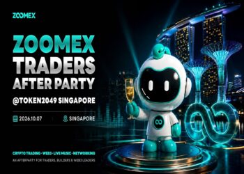Zoomex to Host Traders After Party During TOKEN2049 Singapore, Connecting Traders and the Web3 Community