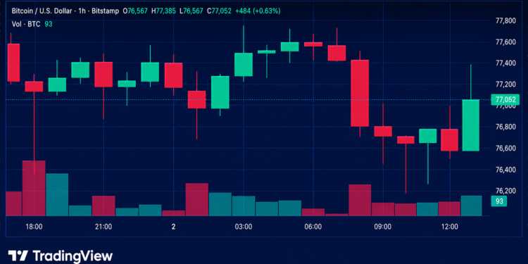 Bitcoin Price Gets Squeezed Below $78K as Bulls Defend the Floor
