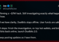 Crypto Casino Duelbits Hit With $7M Hack, Taken Offline