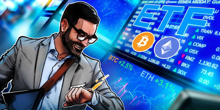 US Crypto ETF Inflows Fall 80% but Extend Multiday Streaks