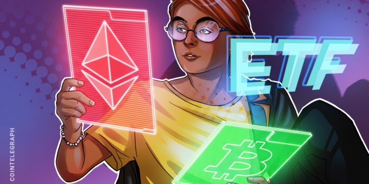 Bitcoin ETFs Extend $3.1B Streak as Ether ETF Inflows Reverse