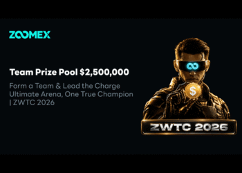 Zoomex Launches ZWTC 2026 Multi-Asset Trading Championship With a Record Prize Pool of Up to 5 Million USDT