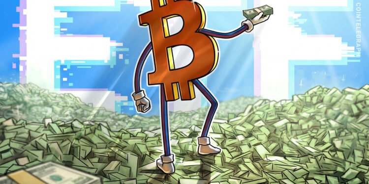 Bitcoin ETFs Post $3.52B August Inflows as BTC Jumps 25%