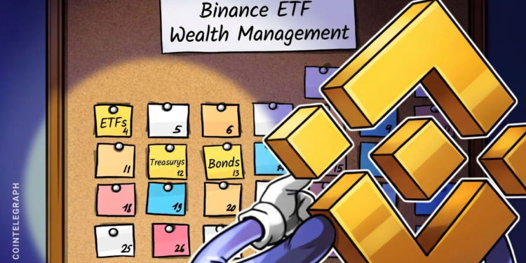 Binance Launches Wealth Service With 11 US ETFs