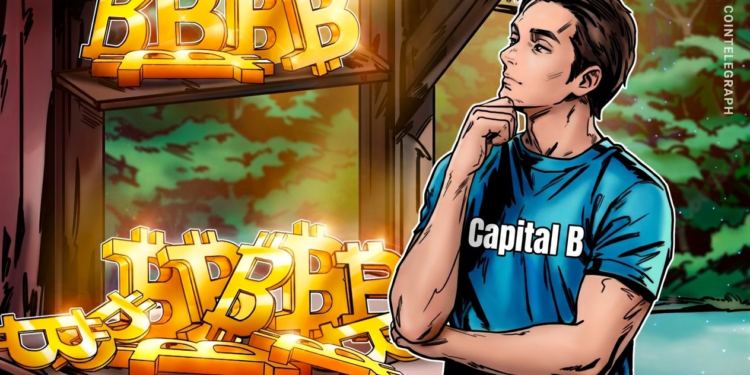 Capital B Adds $29M in Bitcoin to Corporate Treasury