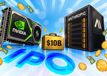 Nvidia eyes $10B investment in Anthropic IPO