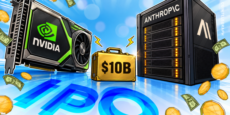 Nvidia eyes $10B investment in Anthropic IPO