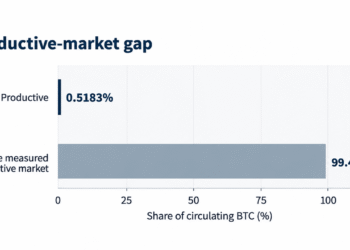 Only 0.52% of Bitcoin Is Working Onchain—Here’s Why – Bitcoin News