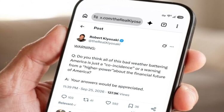 Robert Kiyosaki Questions US Financial Future Amid Crash Predictions