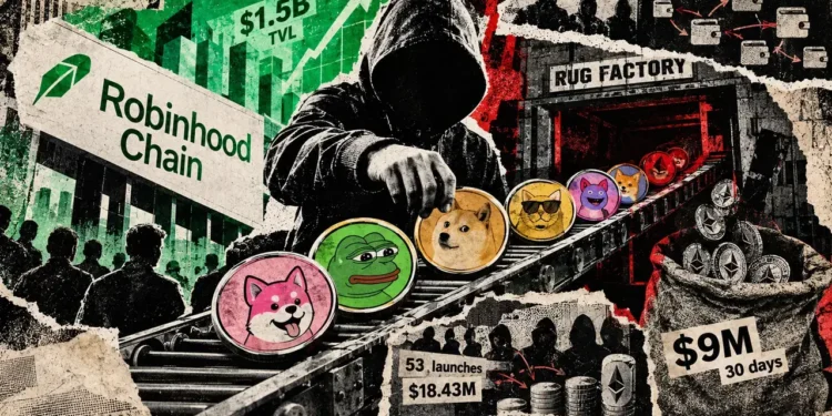 Robinhood Chain’s $1.5 billion boom is attracting memecoin rug factories