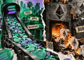 Solana flips Ethereum in fees, while ETH holds the burn lead