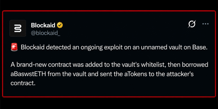 $6M Vanishes From Crypto Vault Controlled by 7 Mystery Signers