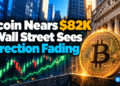 Bitcoin Nears $82K as Wall Street Sees Correction Fading